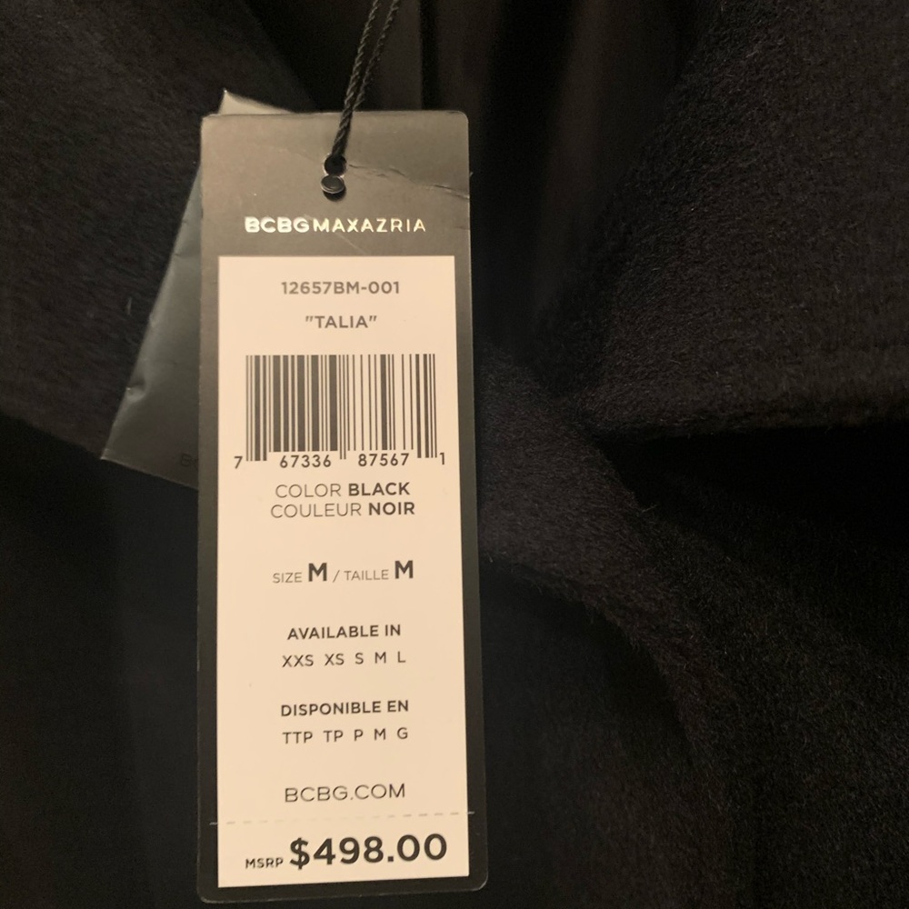 Bcbg black fall jacket - Picture 2 of 5